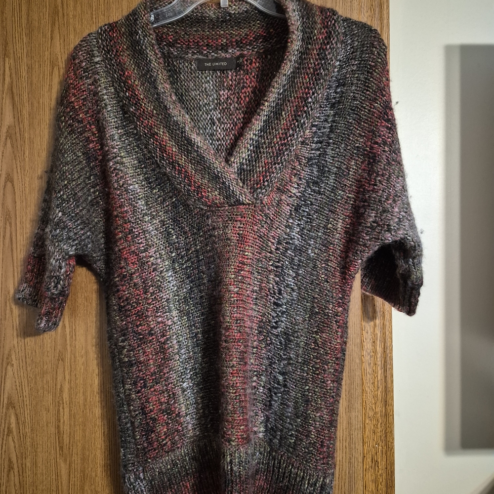 The Limited Multicolor Cowl Neck Sweater